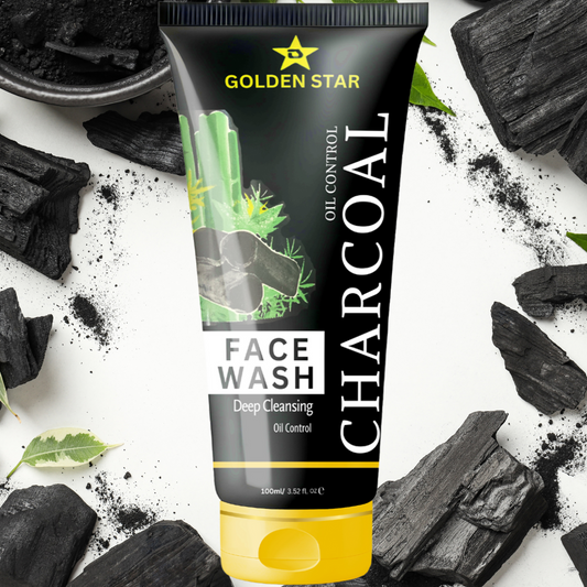 Golden Star Charcoal Face Wash