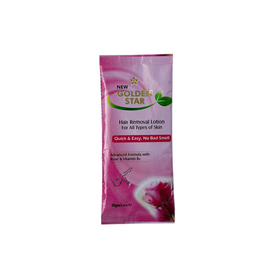 Golden Star Hair Removal Sachet