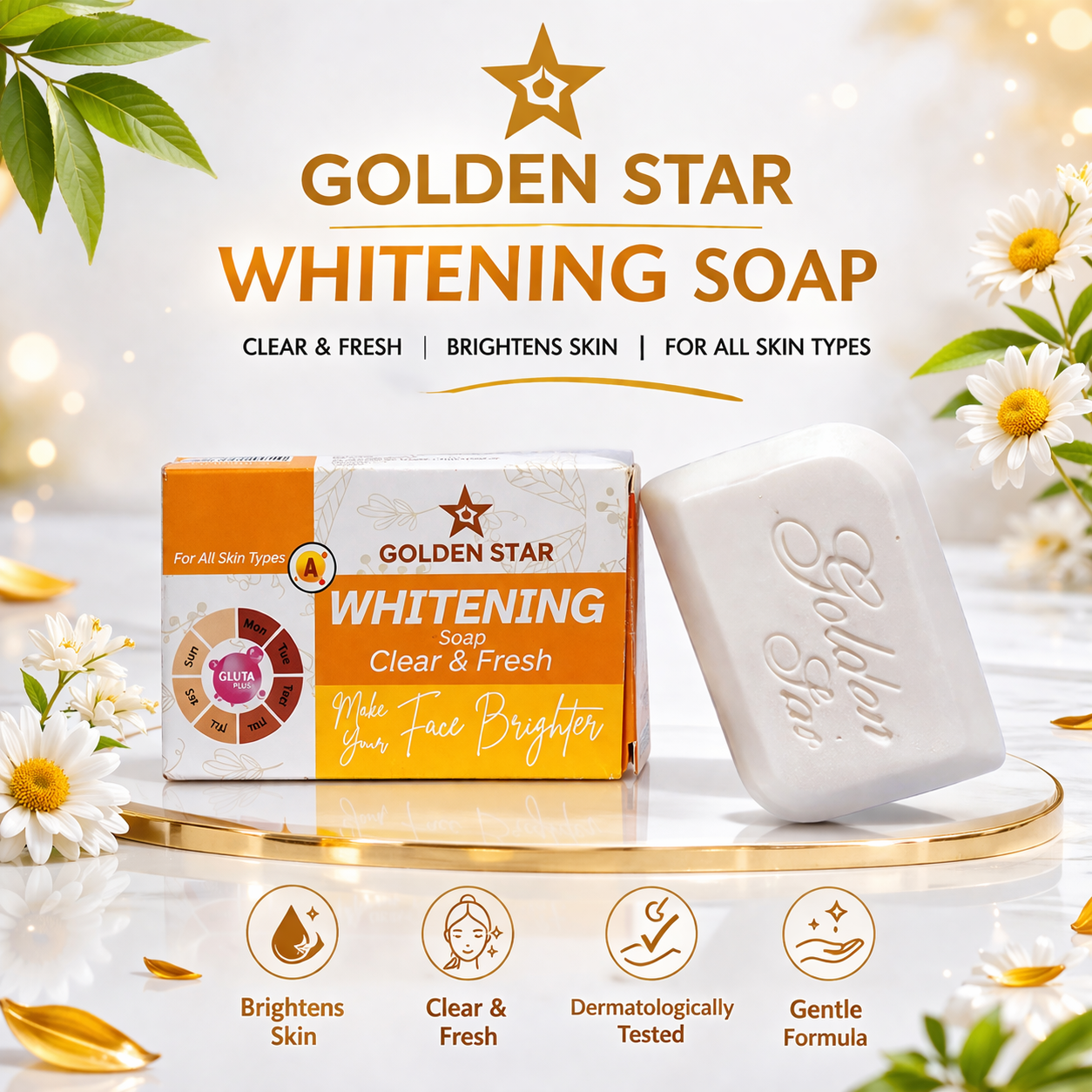 Golden Star Whitening Soap